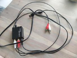 Digital audio į rca adapteris