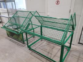 Vaisių daržovių stelažai prekybai