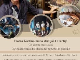 Čia gimsta menininkai. P. Kostino meno studija