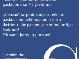 Greitas Paskolos suteikimas,tik su Nt, be Pajamų