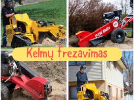 Kelmų naikinimas, frezavimas, šalinimas