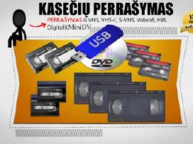 Video Kasečių Perrašymas . Akcija!