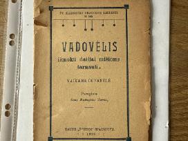 Vadovėlis išmokti dailiai mišioms tarnauti. 1920 m