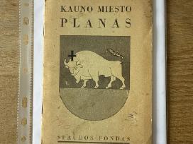 Kauno miesto planas. Spaudos Fondas