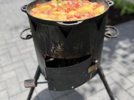 Kazano nuoma su malkine krosnele, tik 40 Eur