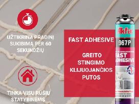 Akfix 967p greito stingimo klijavimo putos
