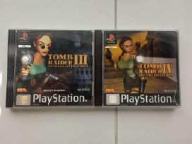 Ps1 originalus zaidimai lara croft tomb raider