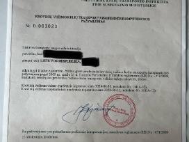 Krovininių vežimo licencija