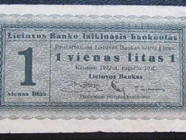 Perku banknotu ( galima ir prasto stovio)