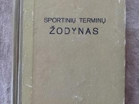 Sportinių terminų žodynas, 1959 m.