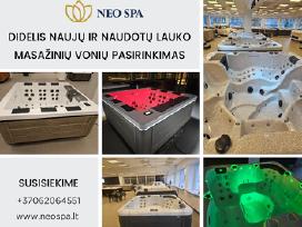 Naujos ir naudotos lauko masažinės vonios- jacuzzi