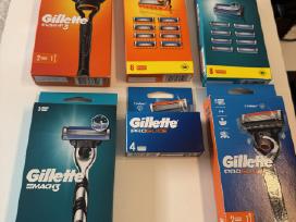 Gillette skutimosi reikmemys venus, mach3, proglid
