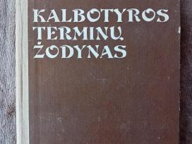 Kalbotyros terminų žodynas