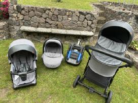 Puikios būklės Baby Merc Novis 3in1 vežimėlis