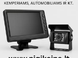 LCD monitorius 10 2ch ir galinio vaizdo kamera
