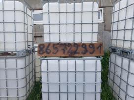 1000 litrų bačkos,kubai, Ibc konteineriai.