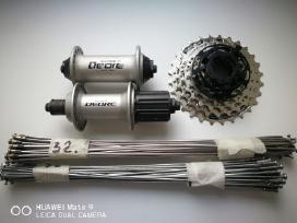 *Shimano Deore* priek.ir galine stebules,kasetes.