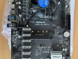 Asrock H110 Pro Btc+ motininė plokštė