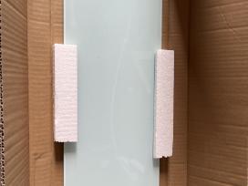 Magnetinė lenta 20/60cm balta, berėmė, stiklas