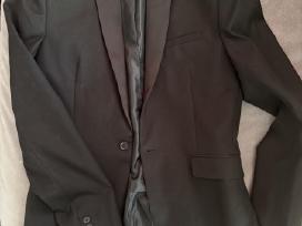 H&m juodas kostiuminis švarkas