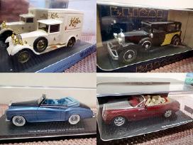 1:43 Angliškų (Rolls Royce) Automobilių Modeliai