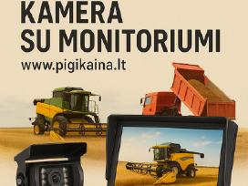 LCD monitorius 10 4ch ir keturios galinio vaizdo