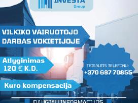 Darbas su tentu CE kat. Vokietijoje