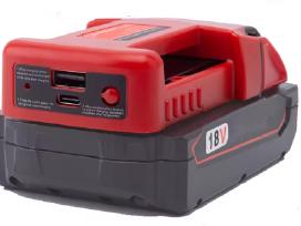 Powerbank adapteriai Bosch, Makita, Dewalt ir kt.