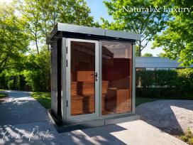 Premium kedro ir aliuminio pirtis Tik 3700 Eur