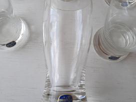 Čekiškos Bohemia glass stiklinės