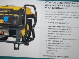 Itališkas trifazis benzininis generatorius Aflatex