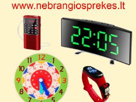 Skaitmeninis laikrodis su LED veidrodiniu ekranu