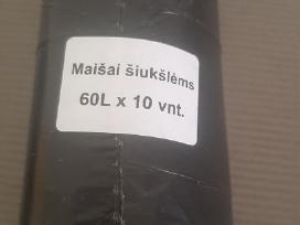 Šiukšlių maišai 60 litrų10 vnt.
