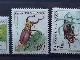 Čekoslovakija 1962 Vabzdžiai