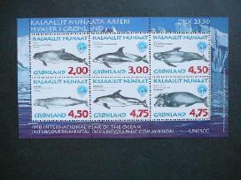 Banginiai Delfinai Grenlandija 1998 svarus grn317x