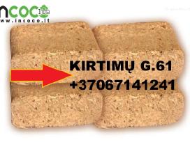 Briketai, granules palete 290 eu