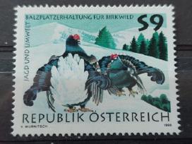 Austrija 1998 Paukščiai, švarus