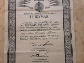 Perku senus liudyjimus ,dokumentus,apdovanojimus