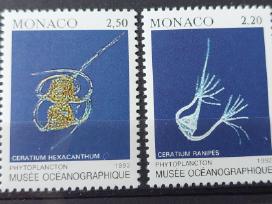 Monakas 1992 jūros fauna, švarus,