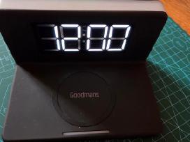 Goodmans LED laikrodis / žadintuvas / wireless