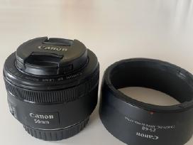 その他 EF50F1.4USM Canon EF 50mm F1.4 USM + blenda ES-71II - Foto-shop.lt