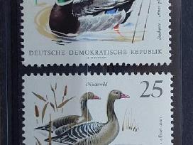 Vokietija(ddr)1968 fauna, švarus, Michel Nr1357-1