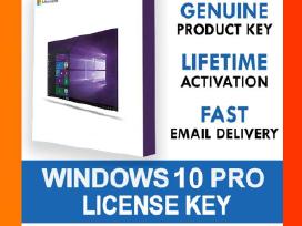 Windows 10 - Aktyvacijos Raktas