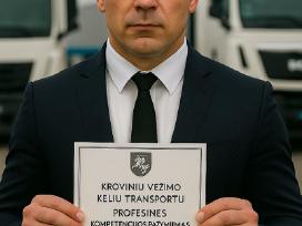 Transporto vadybininkas krovinių vežimo licencijai