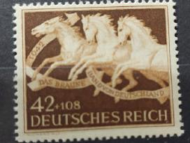 Vokietija(reich) 1942 arkliai,švarus, Michel Nr815