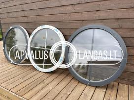 Apvalūs langai, ovalūs langai, arkiniai langai