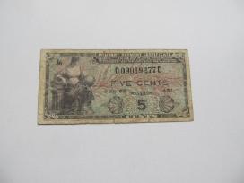 5 centai , JAV , 1951-1954 military
