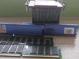 Ddr1 1gb.RAM/512 Su Aušinimo sistema