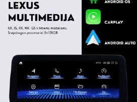 Lexus Multimedijos Carplay Android OS Navigacija