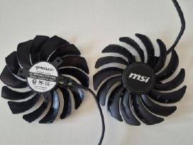 Nauji Msi 95mm vaizdo plokščių ventiliatoriai